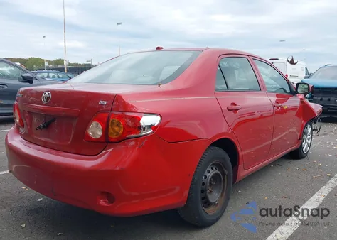2010 Toyota Corolla Le из США, поврежденный, VIN 2T1BU4EE7AC241277